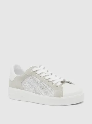 White Roki Low-Top Sneakers