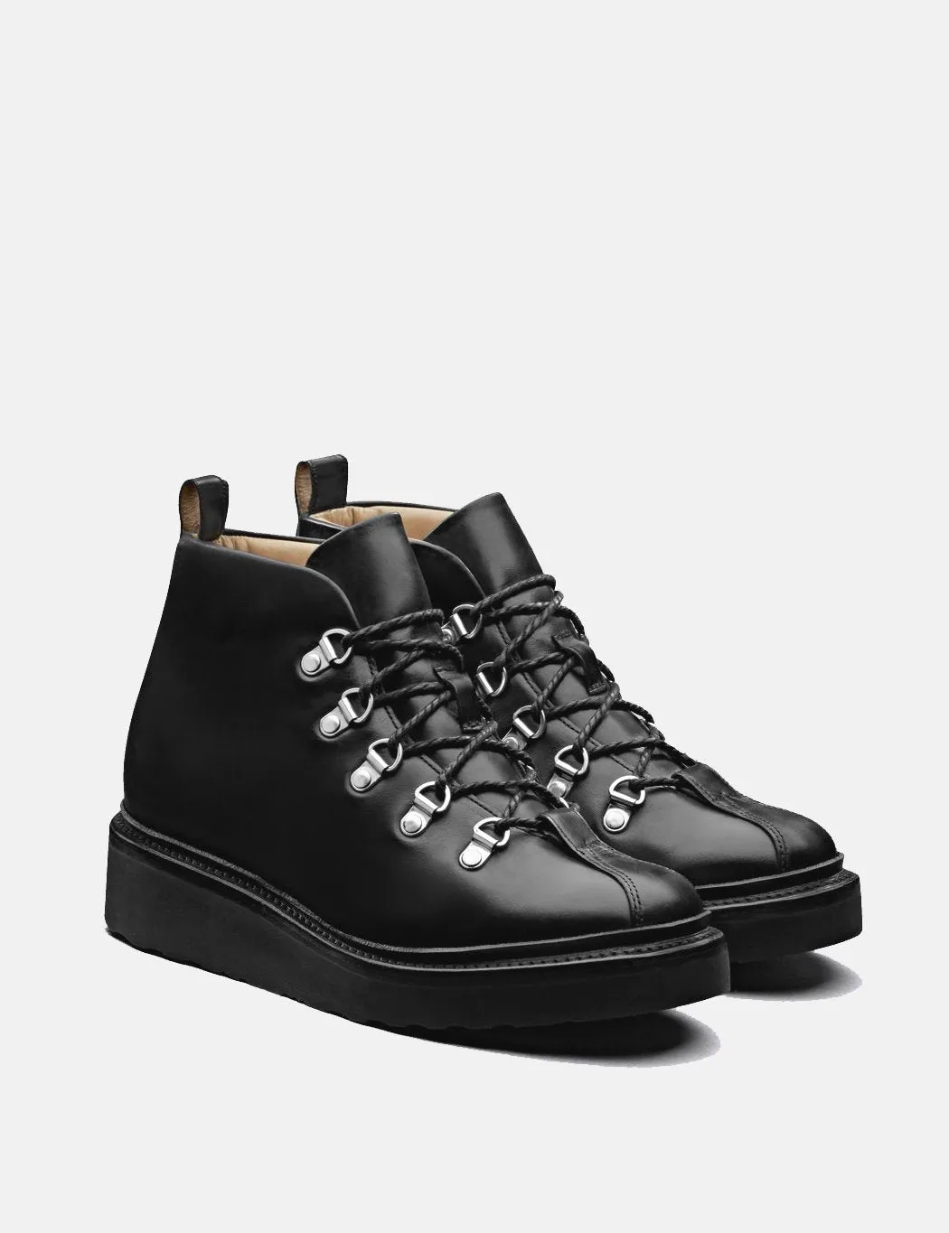 Womens Grenson Bridget Ski Boot - Black