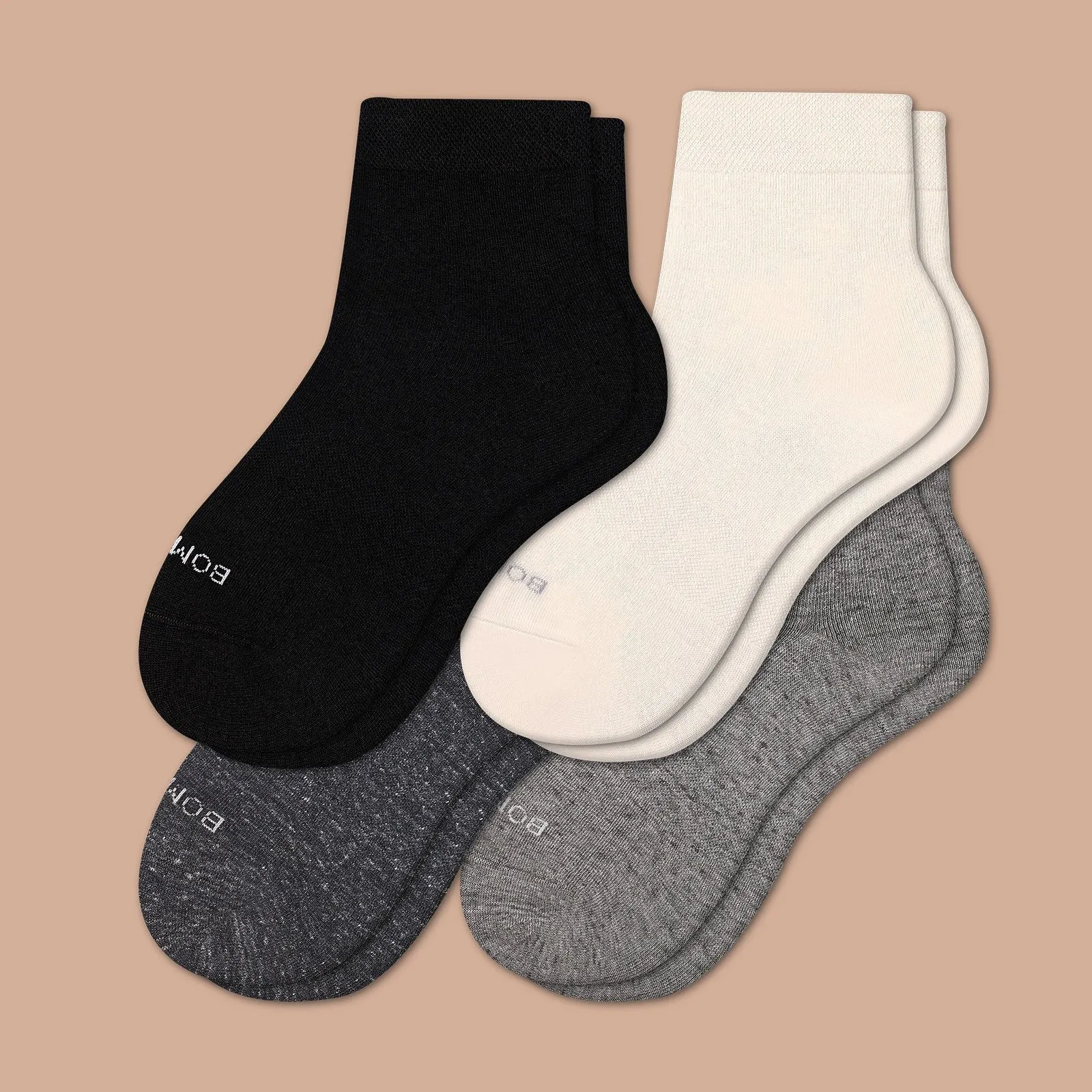 Women's Lightweight Quarter Sock 4-Pack