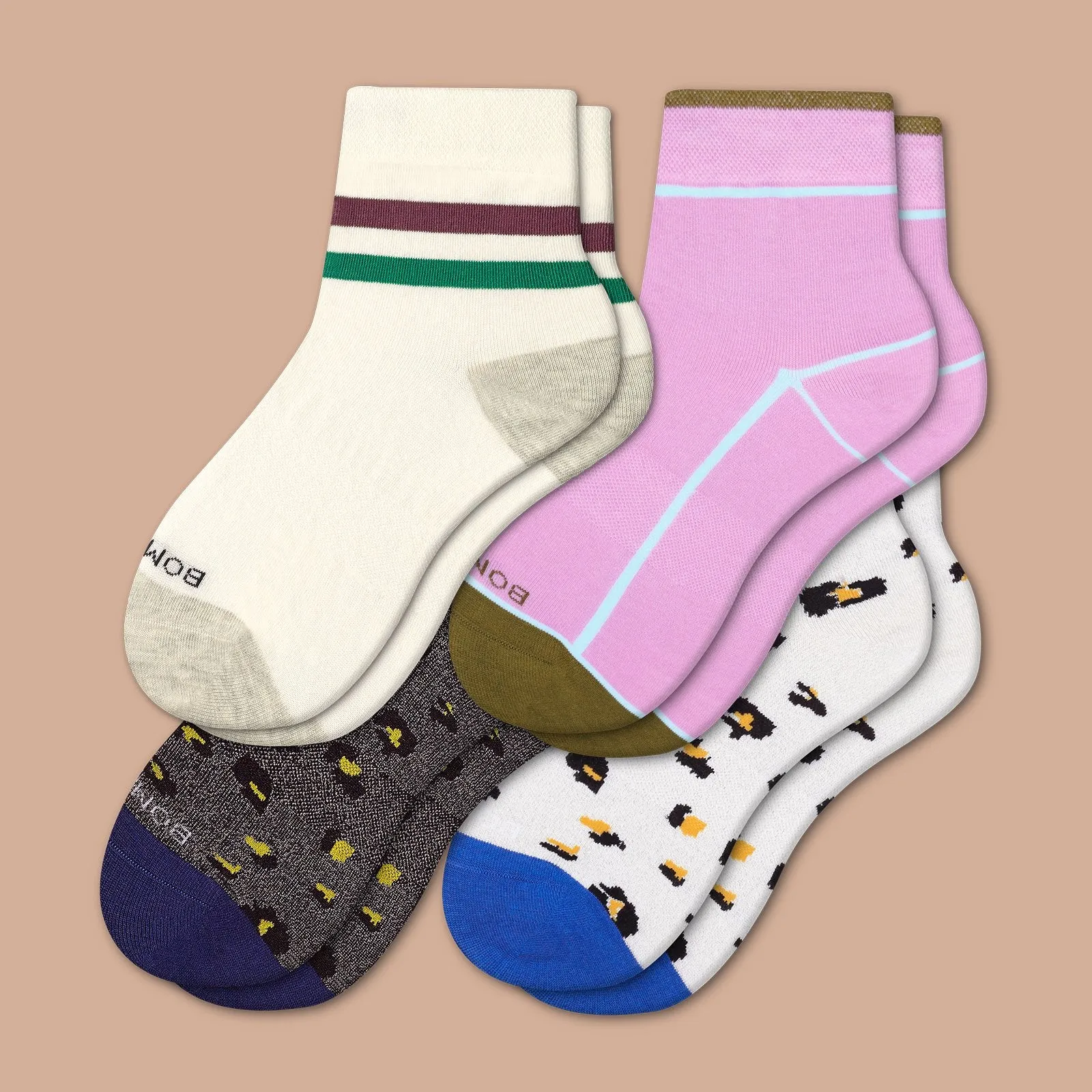 Women's Lightweight Quarter Sock 4-Pack