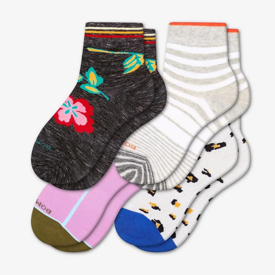 Women's Lightweight Quarter Sock 4-Pack