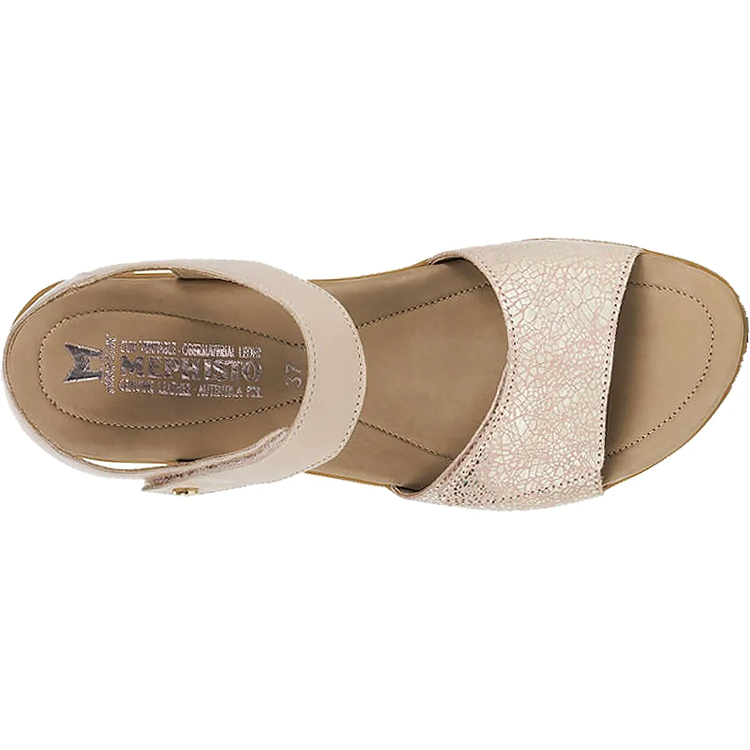 Women's Mephisto Pattie Light Taupe Leather