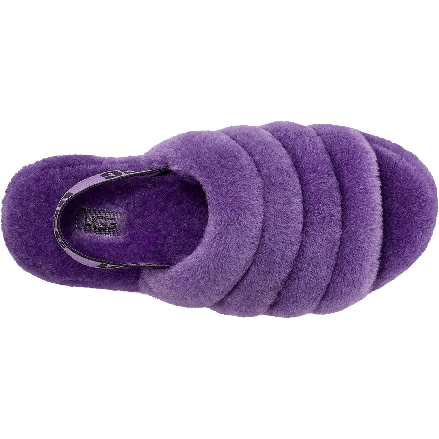 Women's UGG Fluff Yeah Slide Mussel Shell Sheepskin