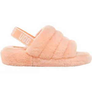 Women's UGG Fluff Yeah Slide Scallop Sheepskin